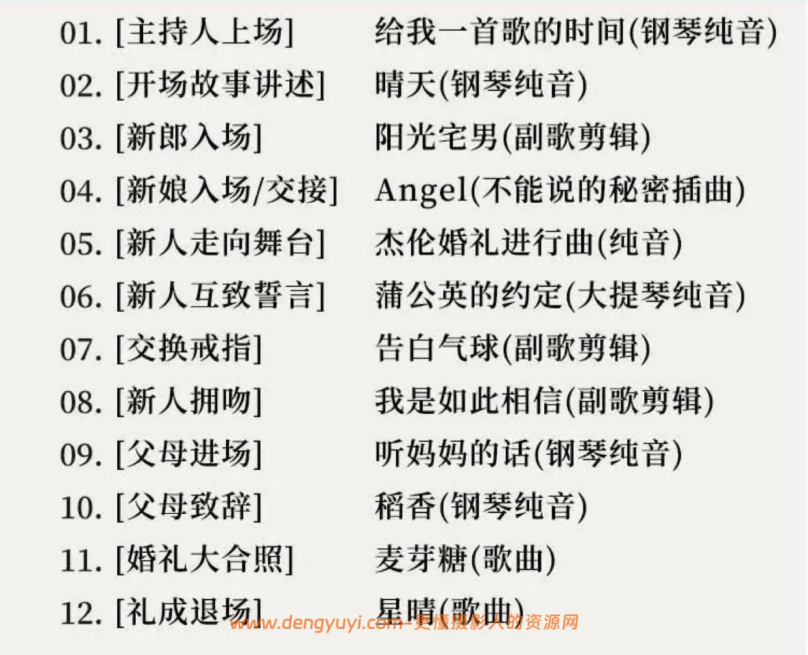 婚礼快剪婚礼纪实婚礼开场音乐合集