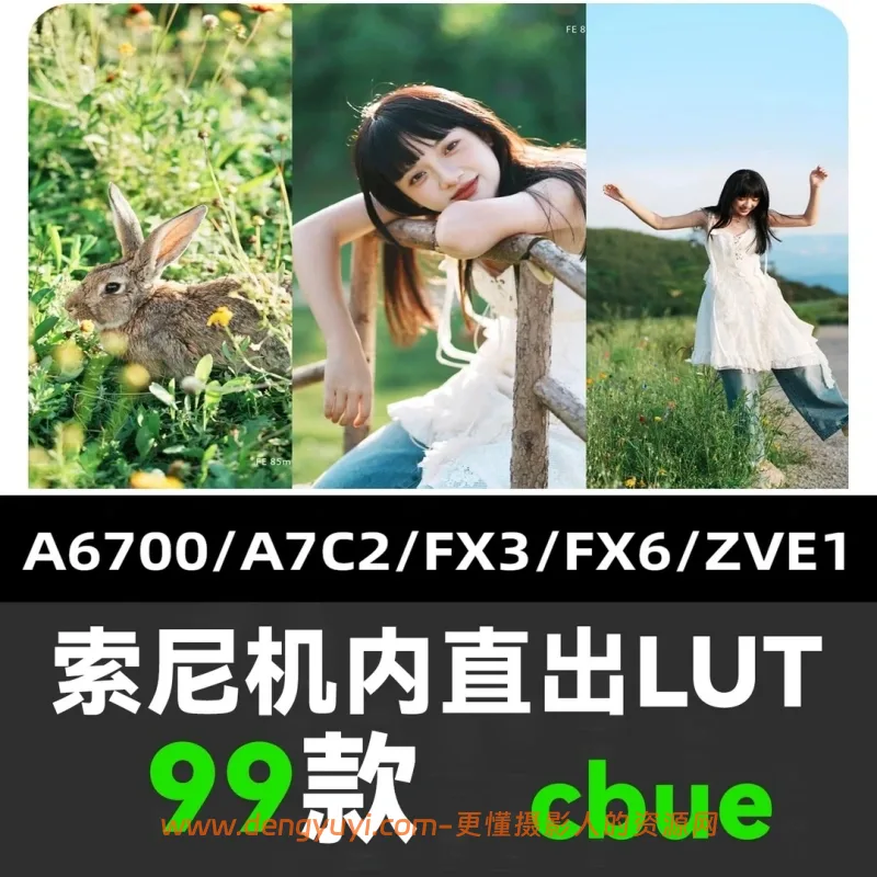 索尼相机机内直出调色预设