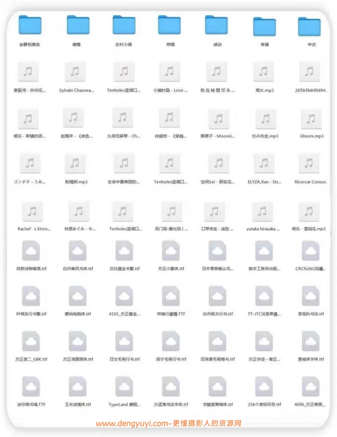 纪实风婚礼摄像后期素材合集含音乐LUT排版字体等