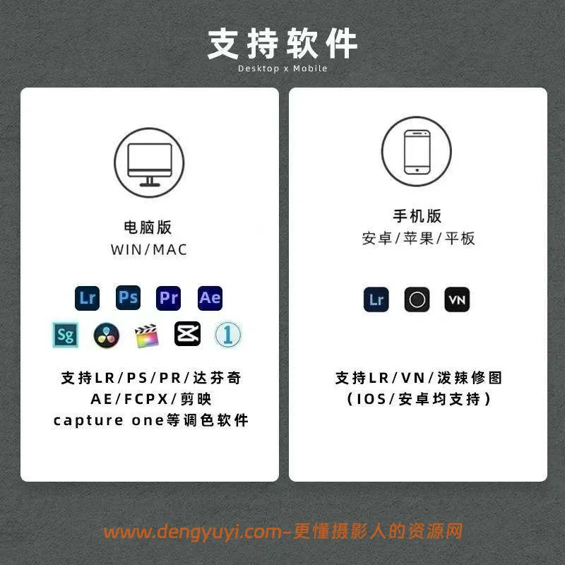 18款嫩白美肤人像调色预设视频照片通用支持导入像素蛋糕