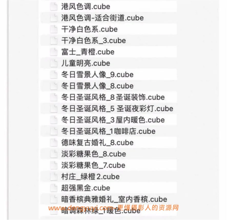 小米手机照片视频风格预设合集