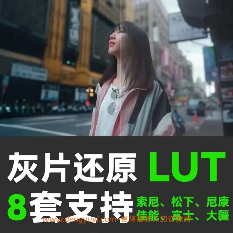 所有相机灰片还原LUT合集